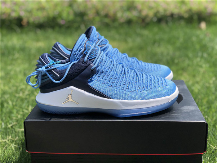 Authentic Nike Air Jordan 32 Low Blue And Black