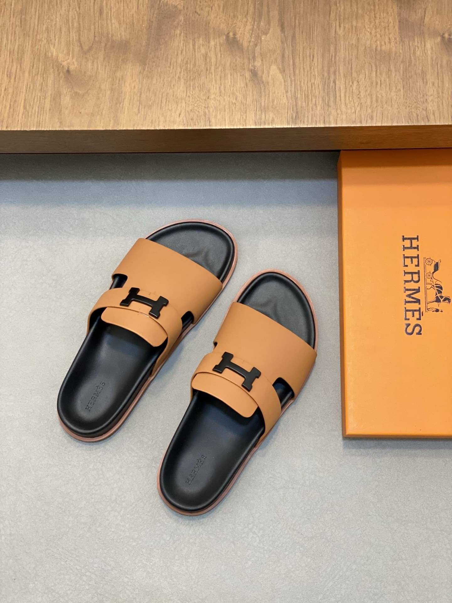 Hleather Couple Slippers