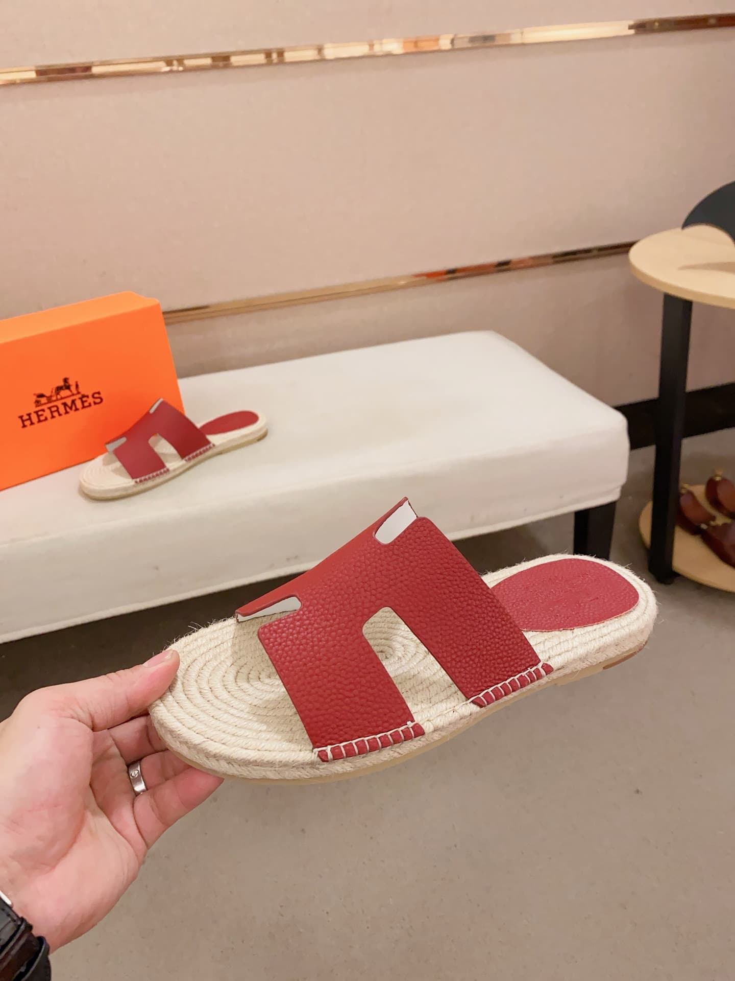 Hleather Man Slippers