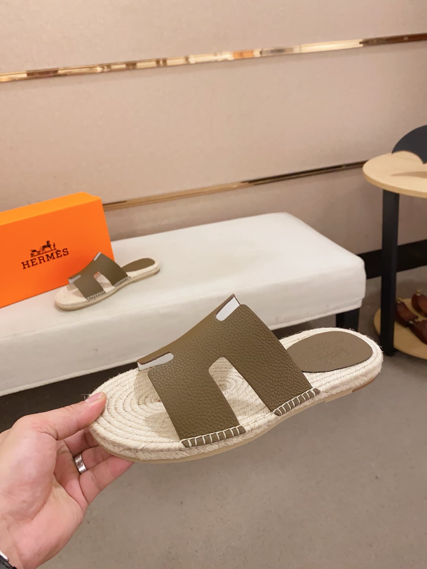 Hleather Man Slippers