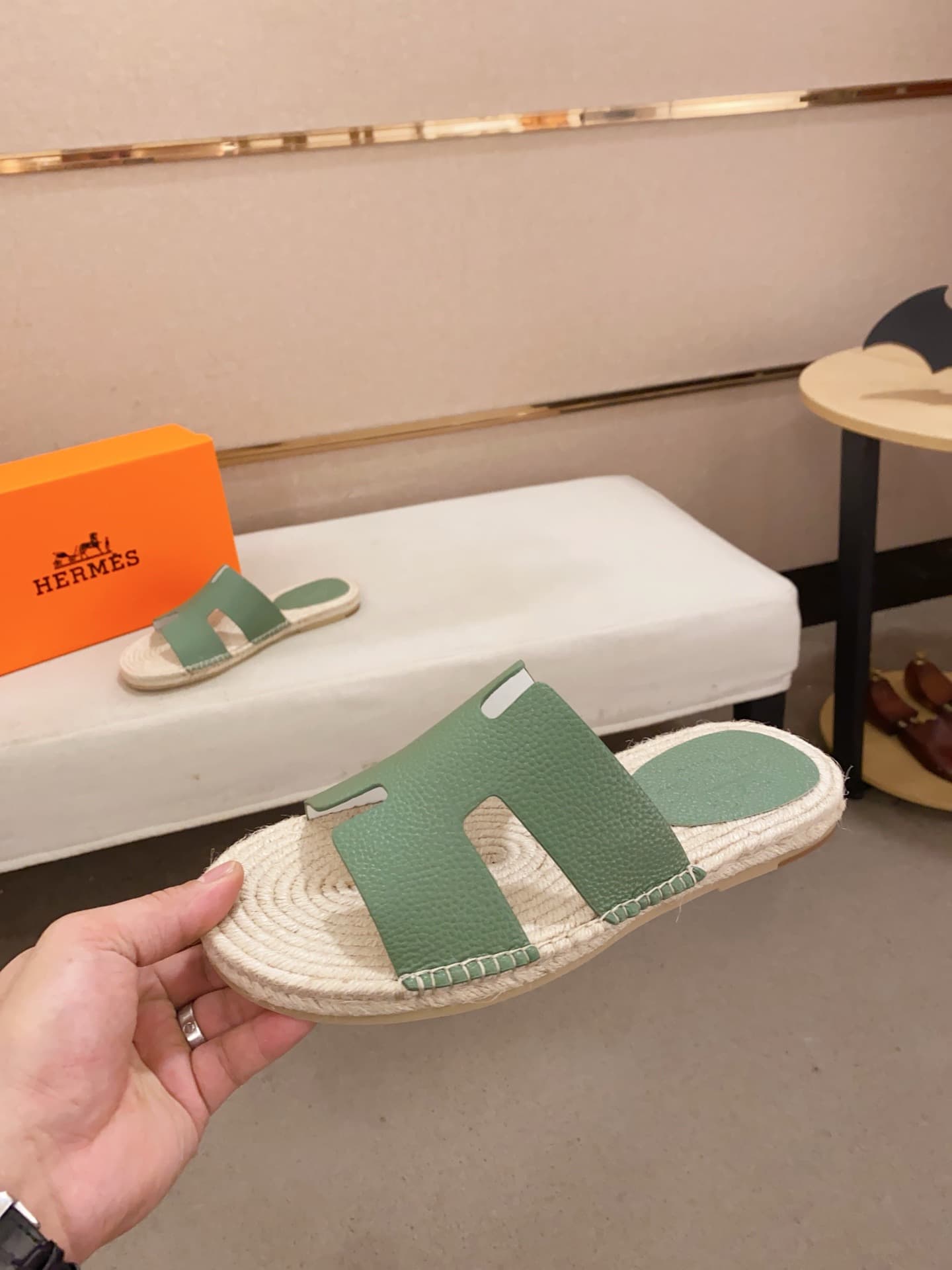 Hleather man Slippers