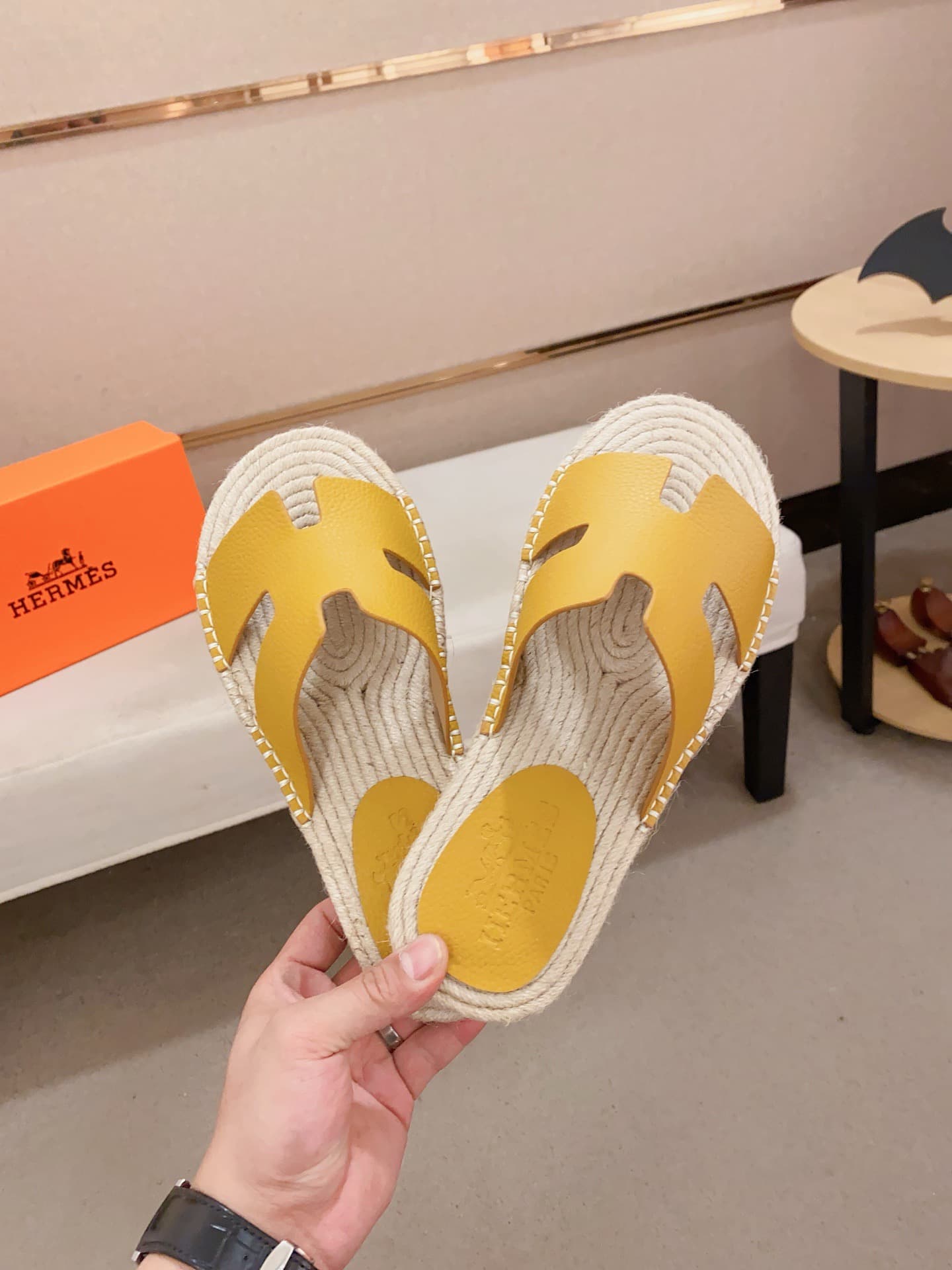 Hleather Man Slippers