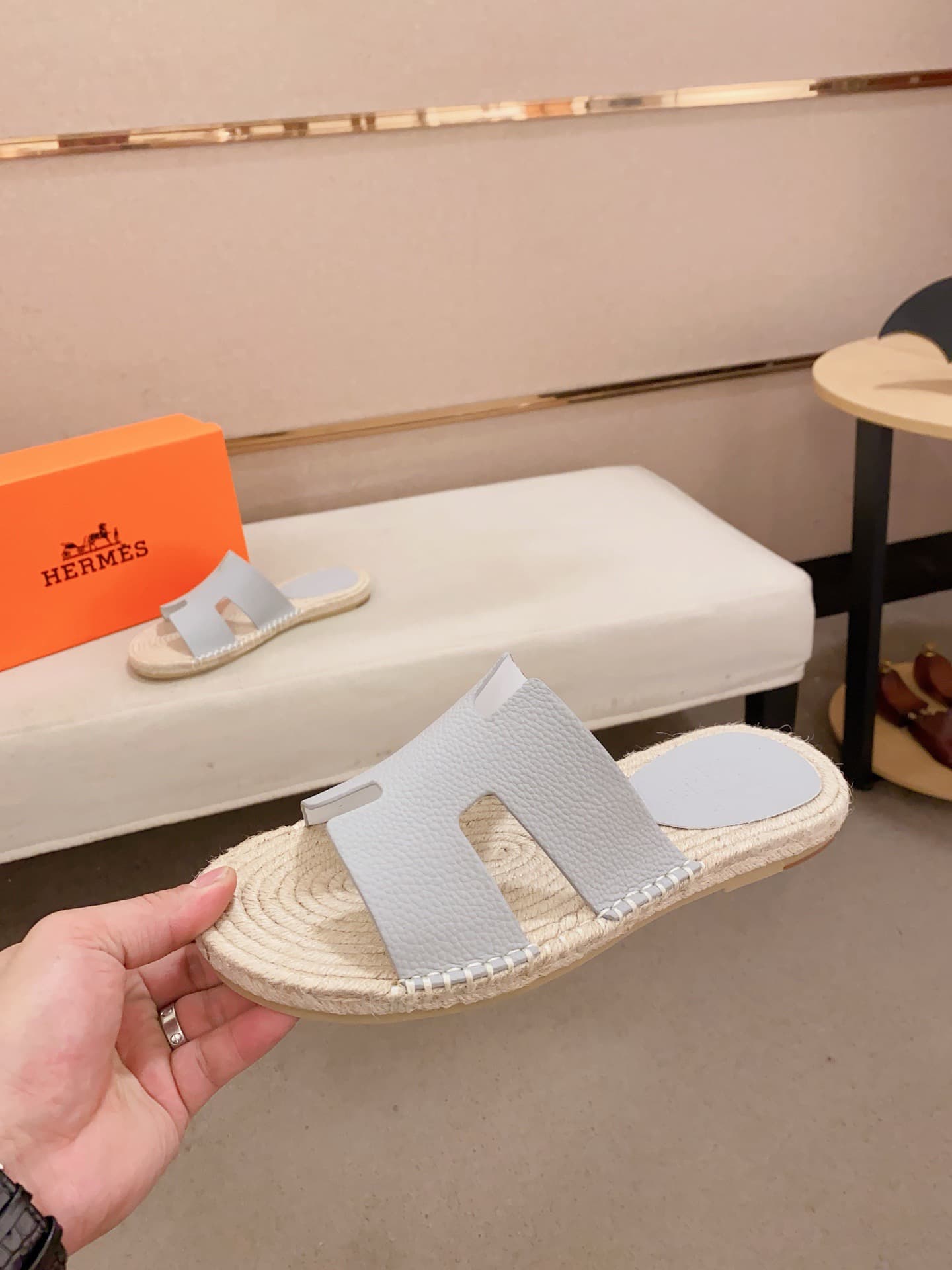 Hleather Man Slippers