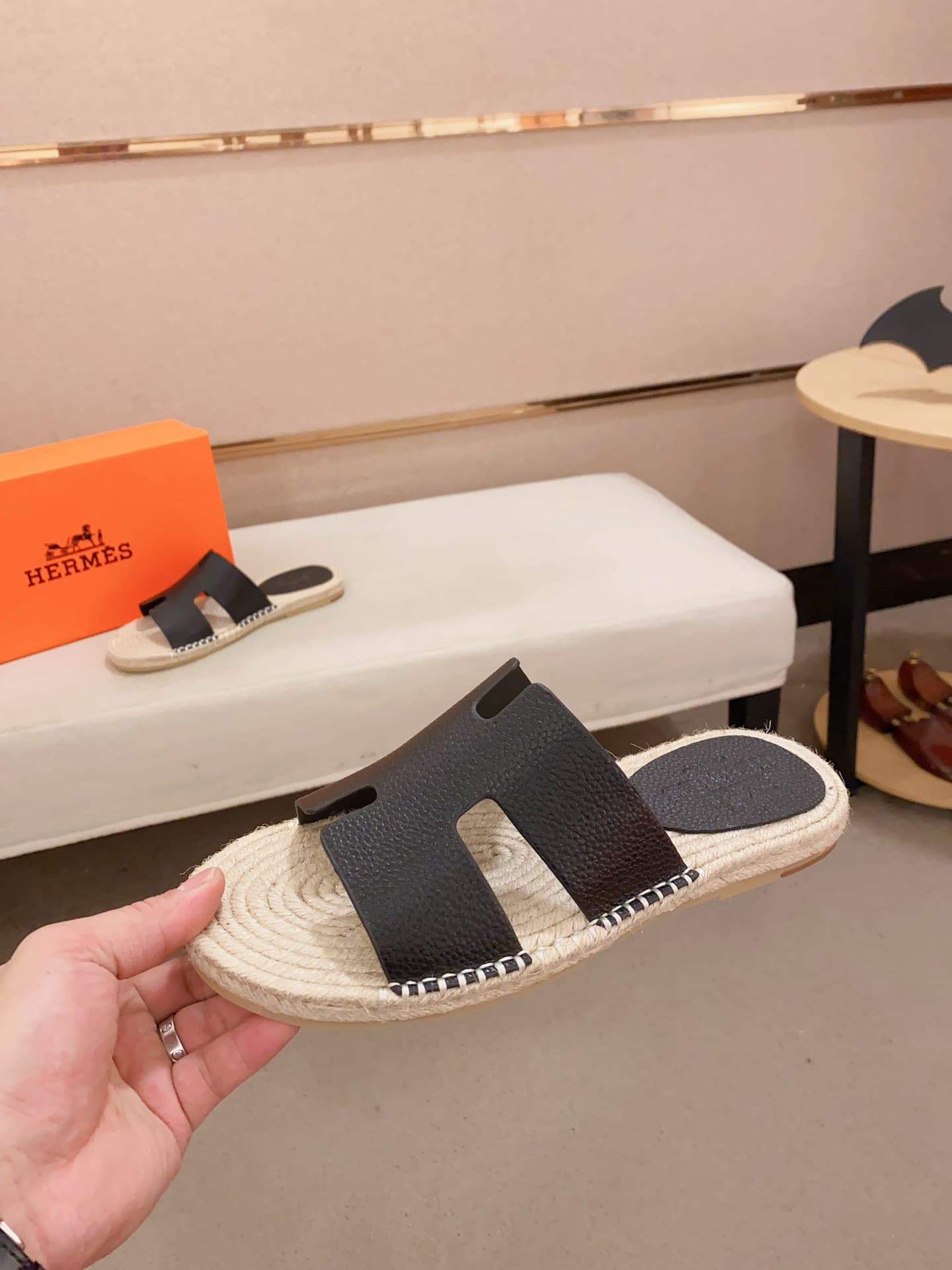 Hleather Man Slippers