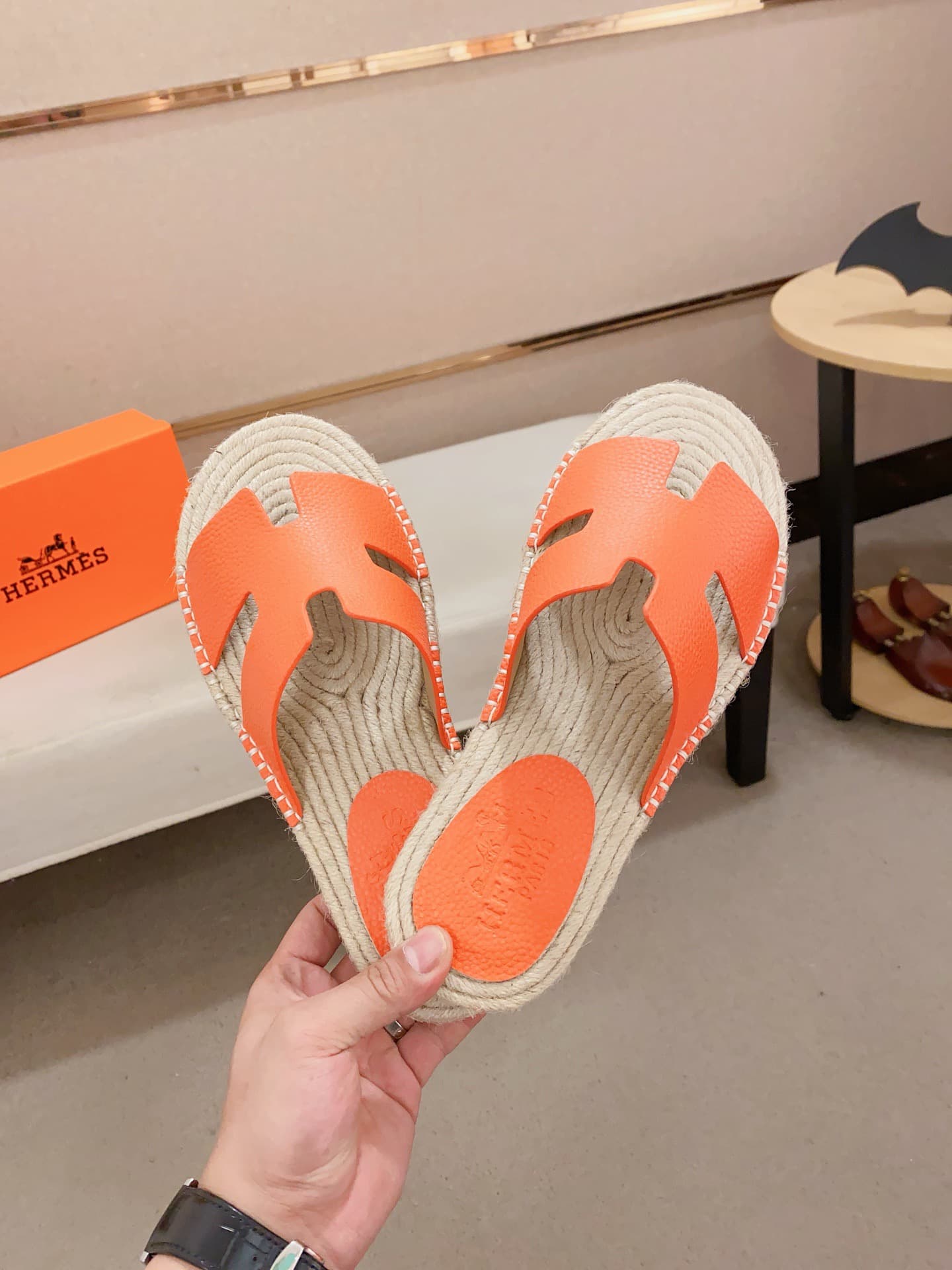 Hleather Man Slippers