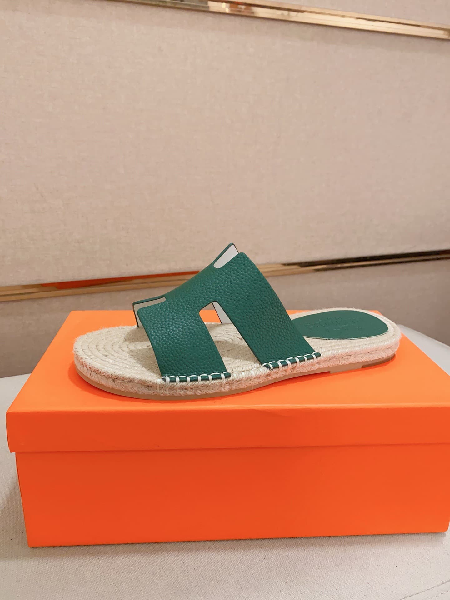 Hleather Man Slippers