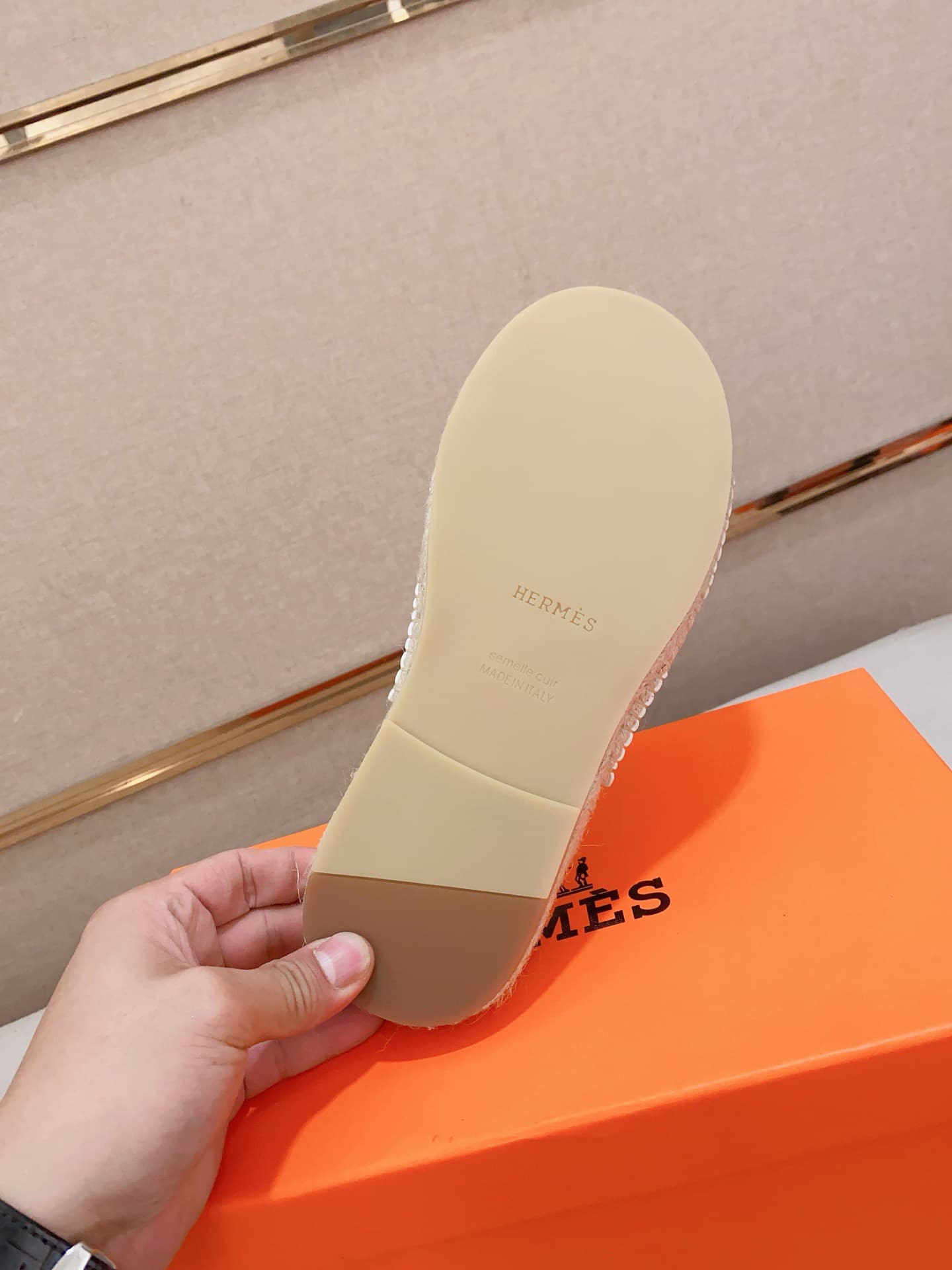 Hleather Man Slippers