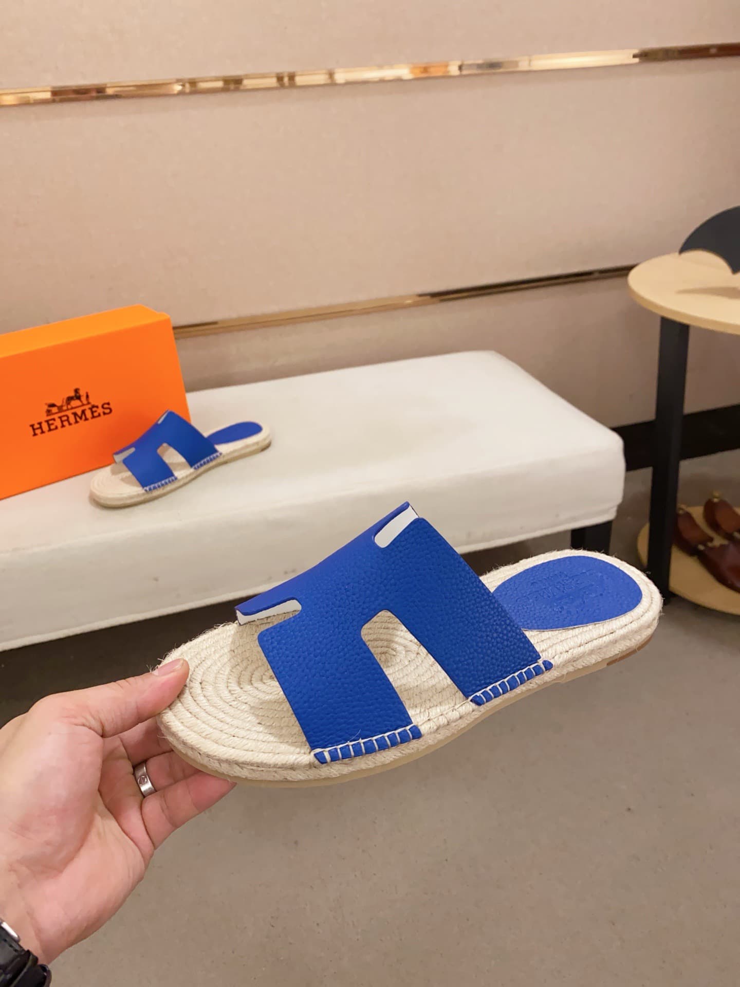 Hleather Man Slippers