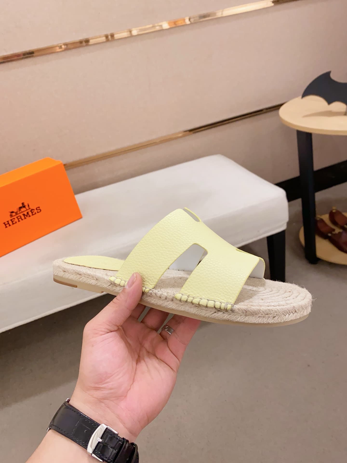 Hleather Man Slippers