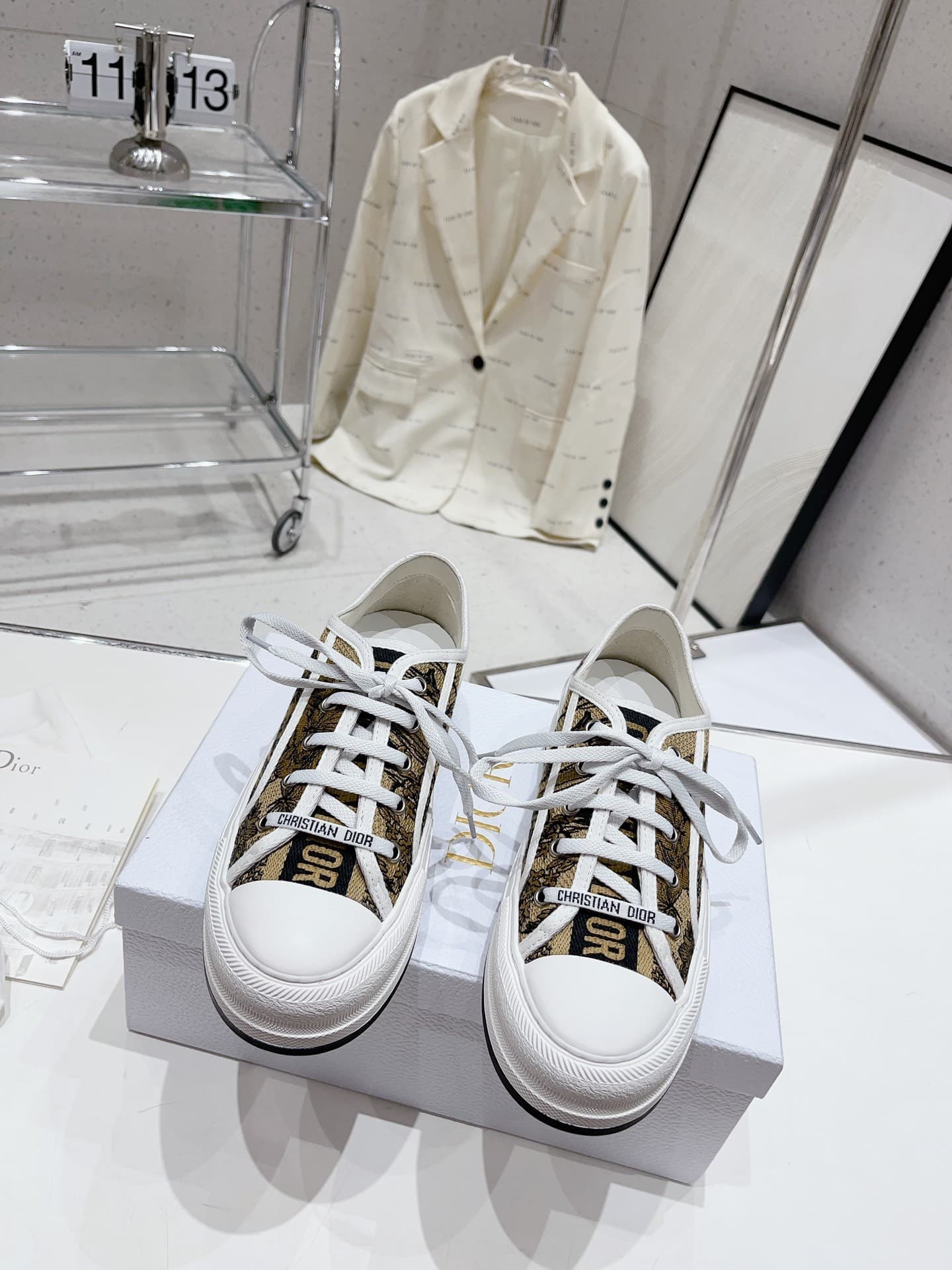 Dior Walkn Shoes Heel High4.5cm