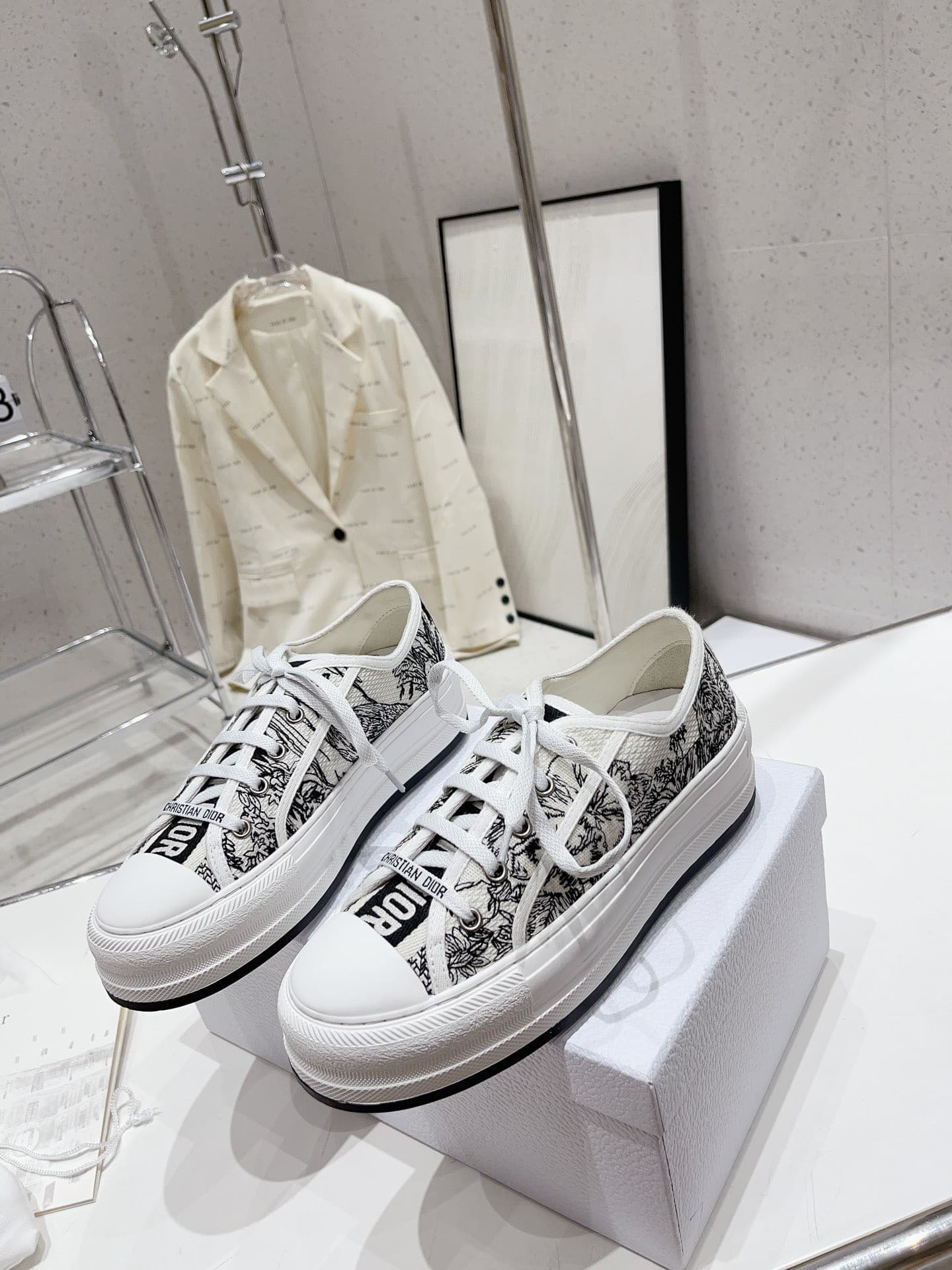 Dior Walkn Shoes Heel High4.5cm