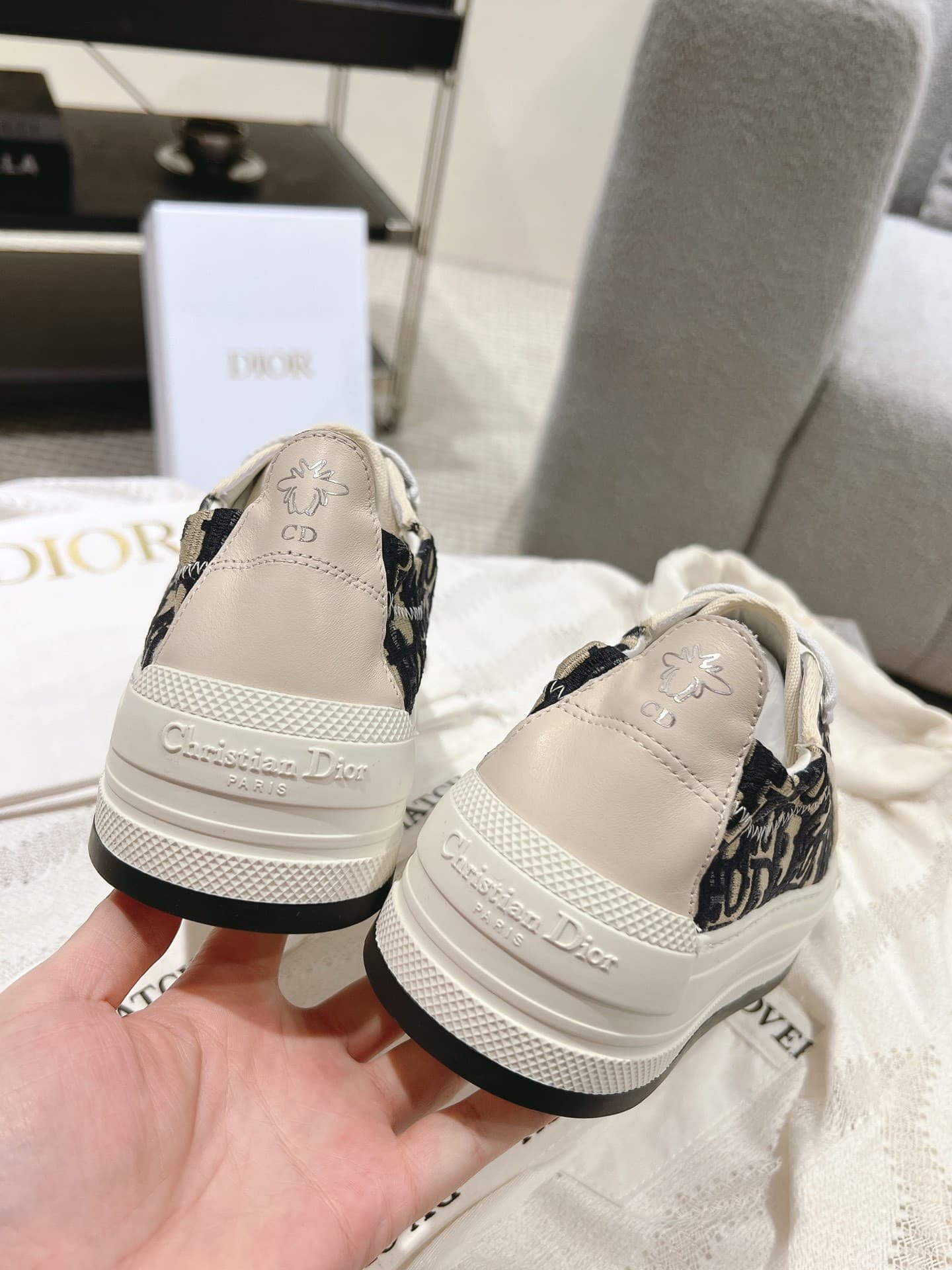 Dior Walkn Shoes Heel High4.5cm