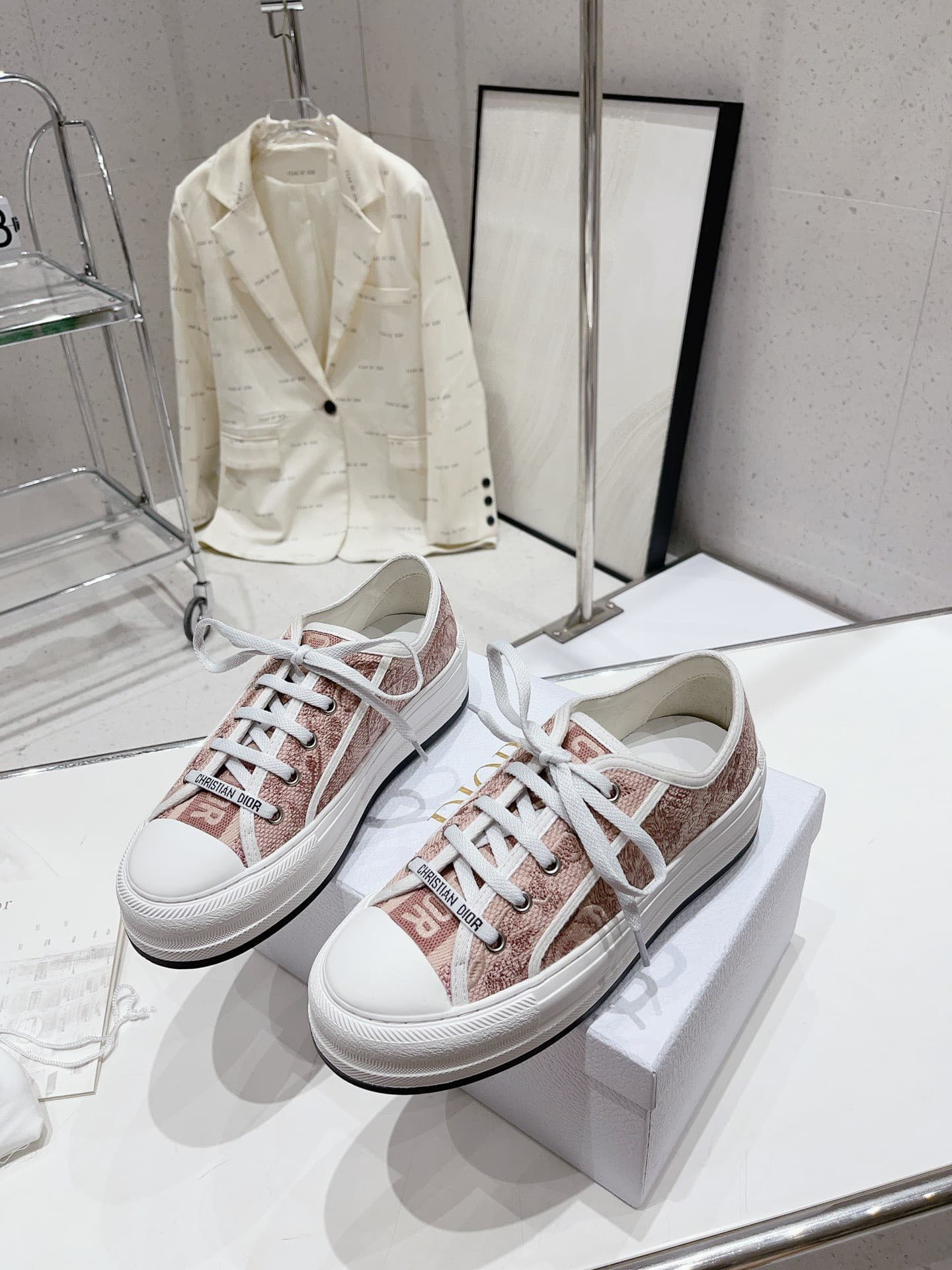 Dior Walkn Shoes Heel High4.5cm