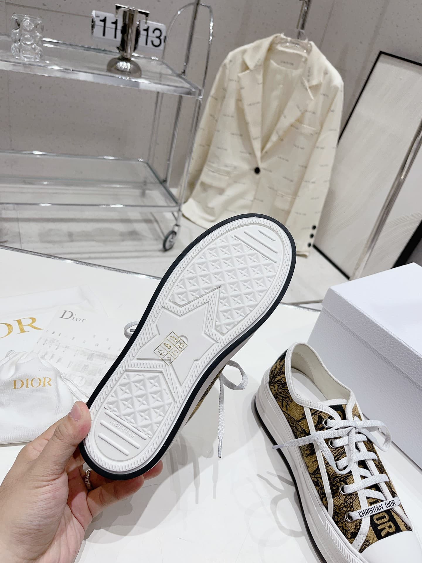 Dior Walkn Shoes Heel High4.5cm