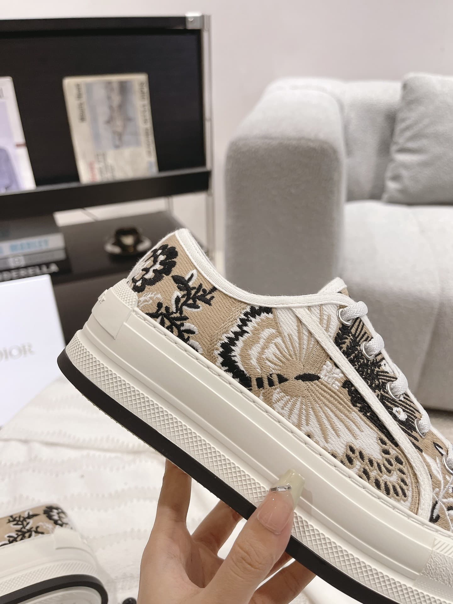 Dior Walkn Shoes Heel High4.5cm