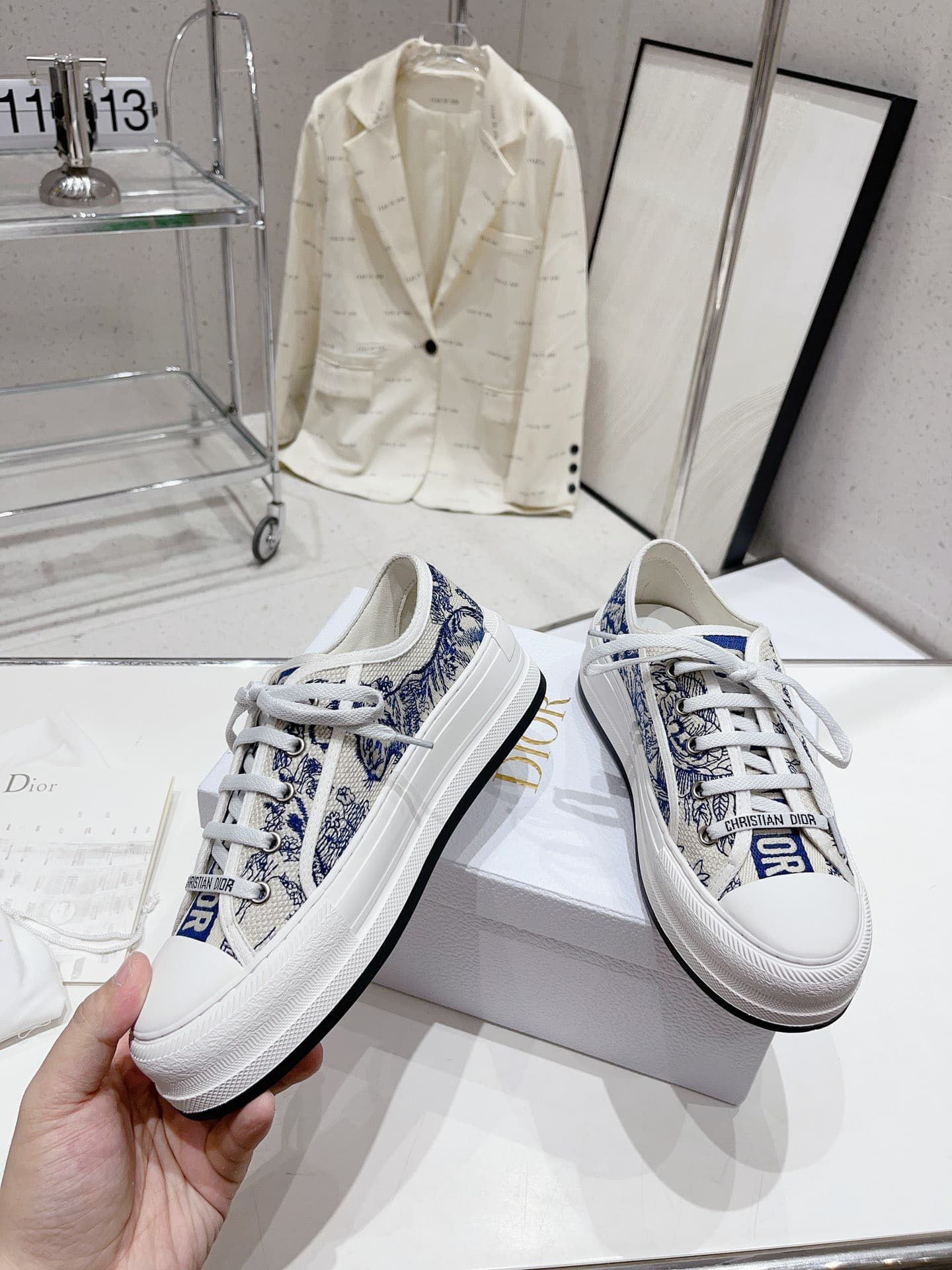 Dior Walkn Shoes Heel High4.5cm