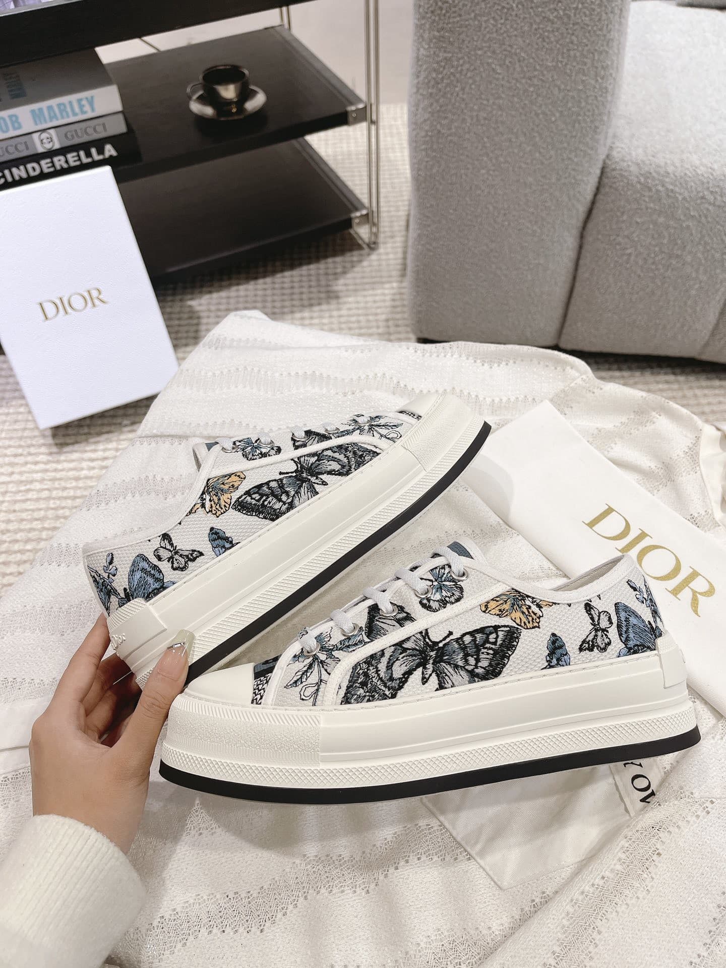 Dior Walkn Shoes Heel High4.5cm