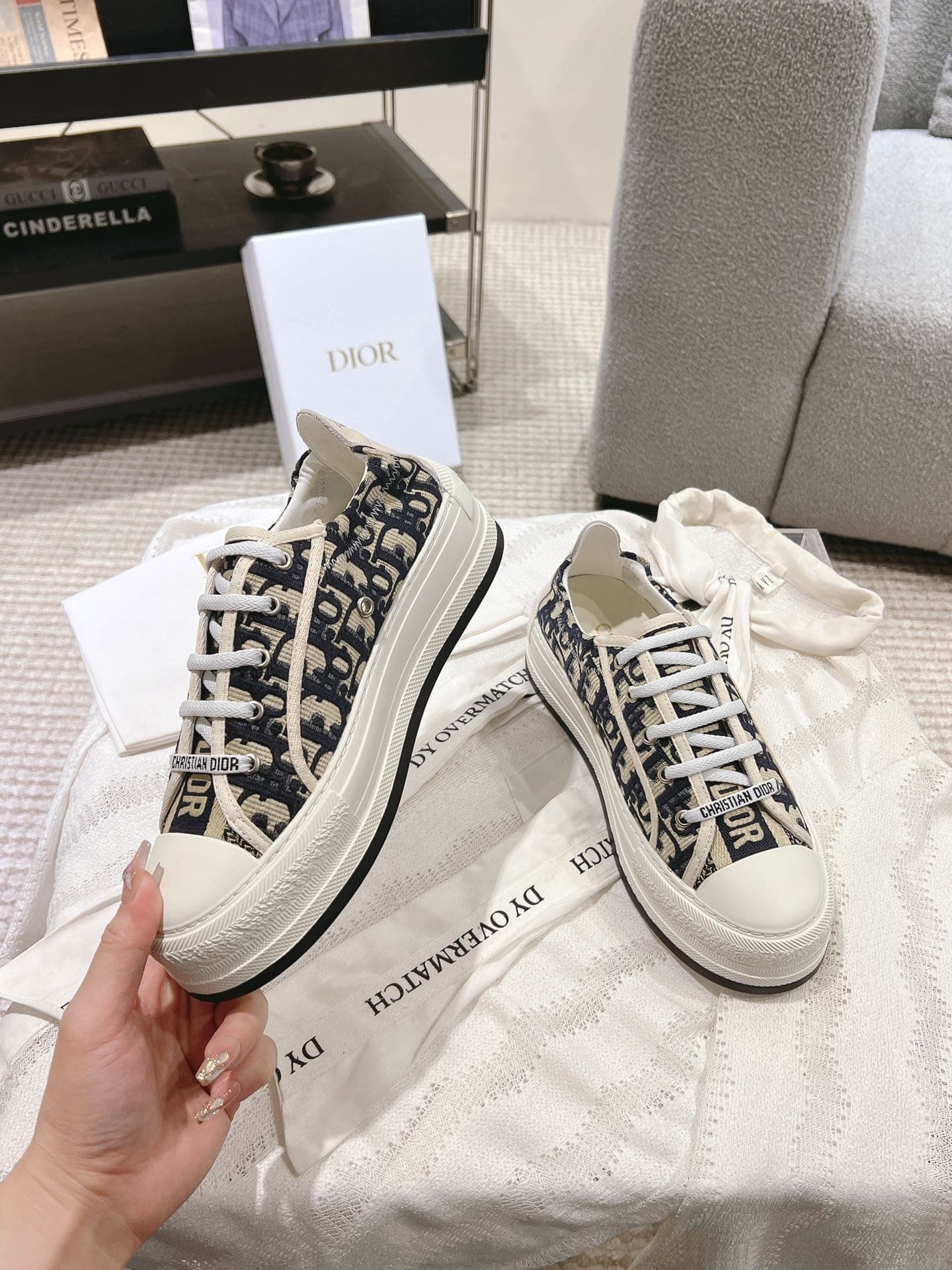 Dior Walkn Shoes Heel High4.5cm