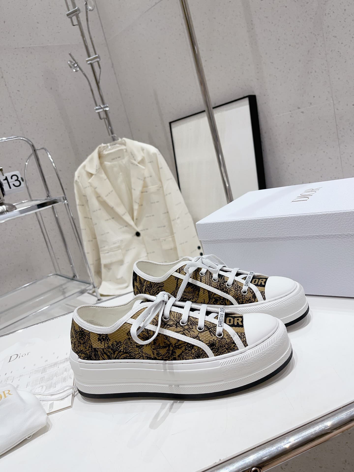 Dior Walkn Shoes Heel High4.5cm