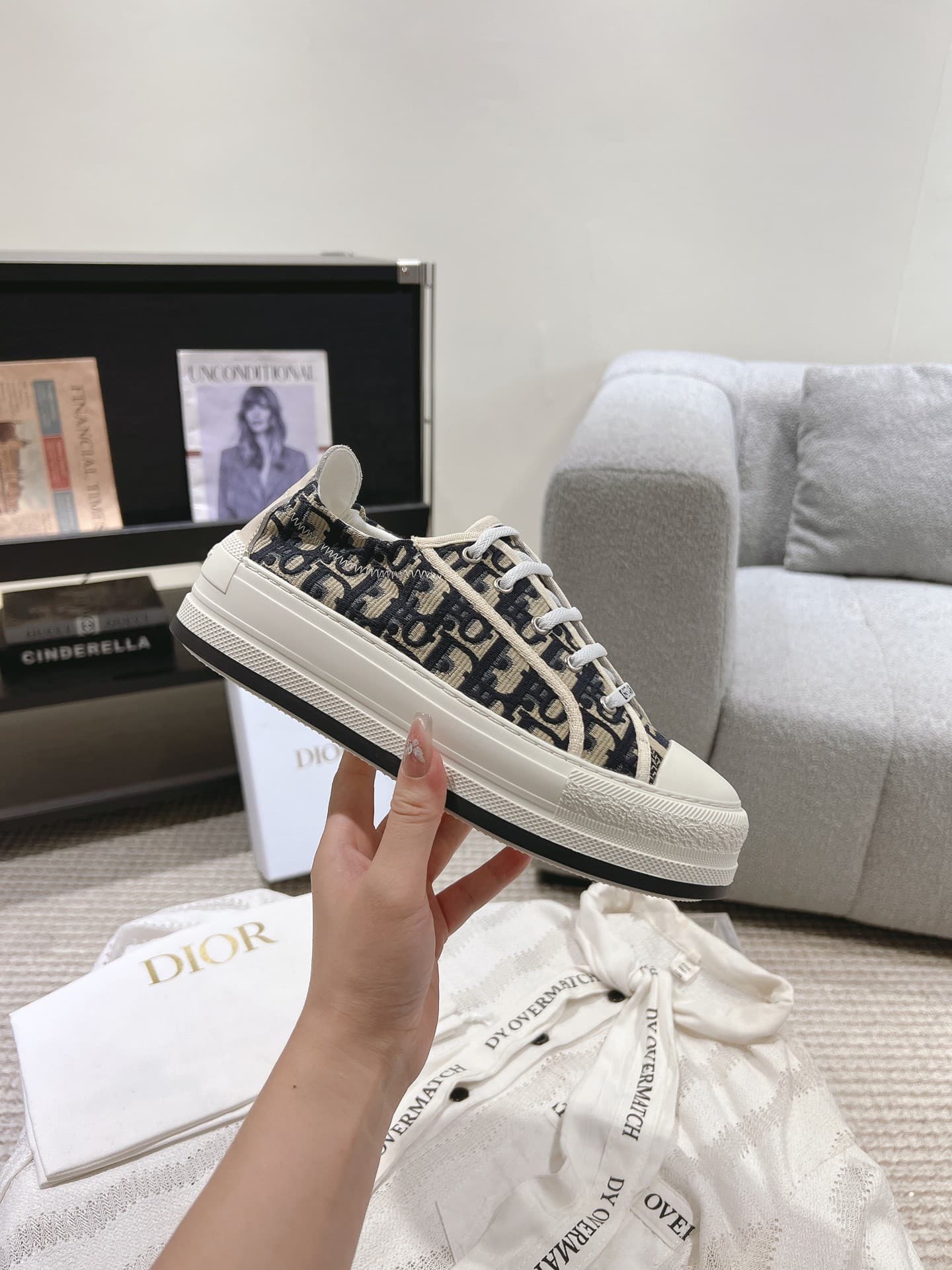 Dior Walkn Shoes Heel High4.5cm
